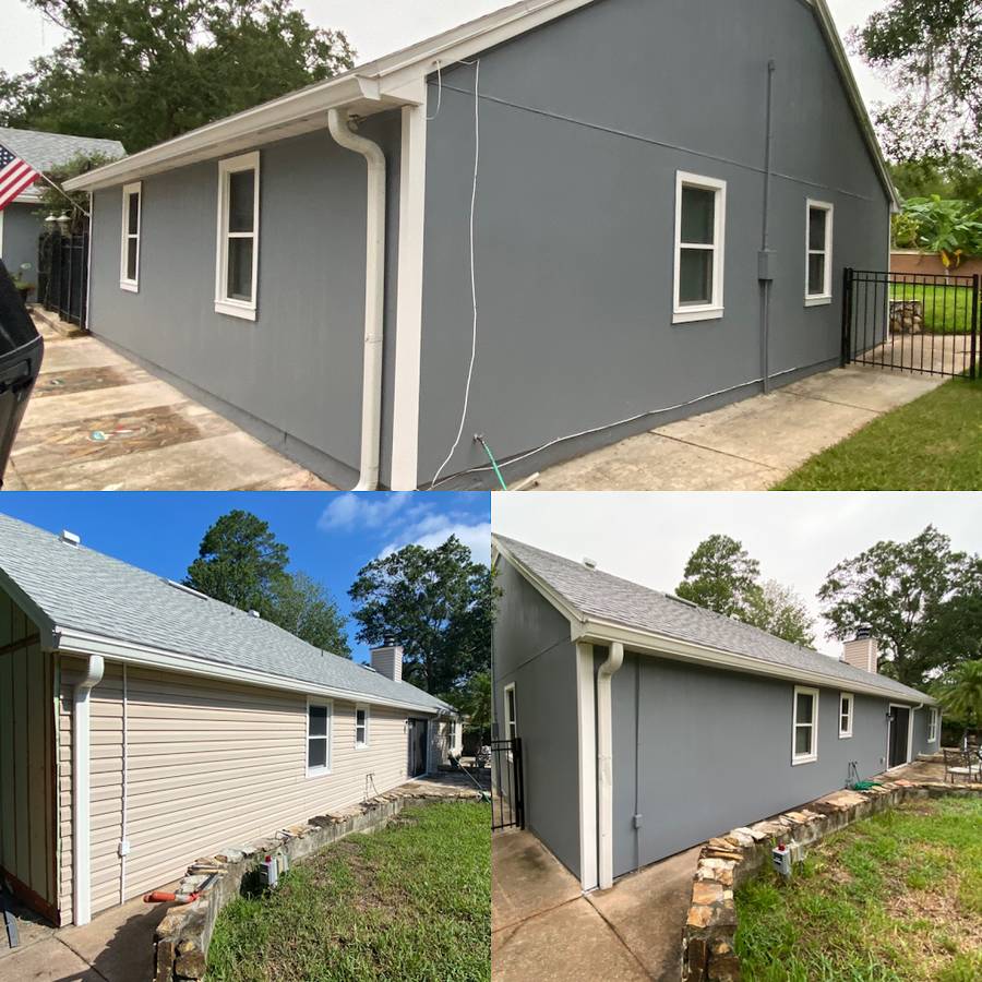 Exterior siding & paint