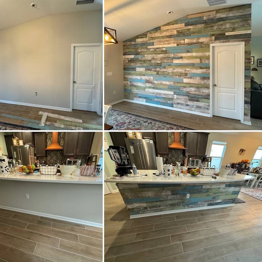 Interior finish work