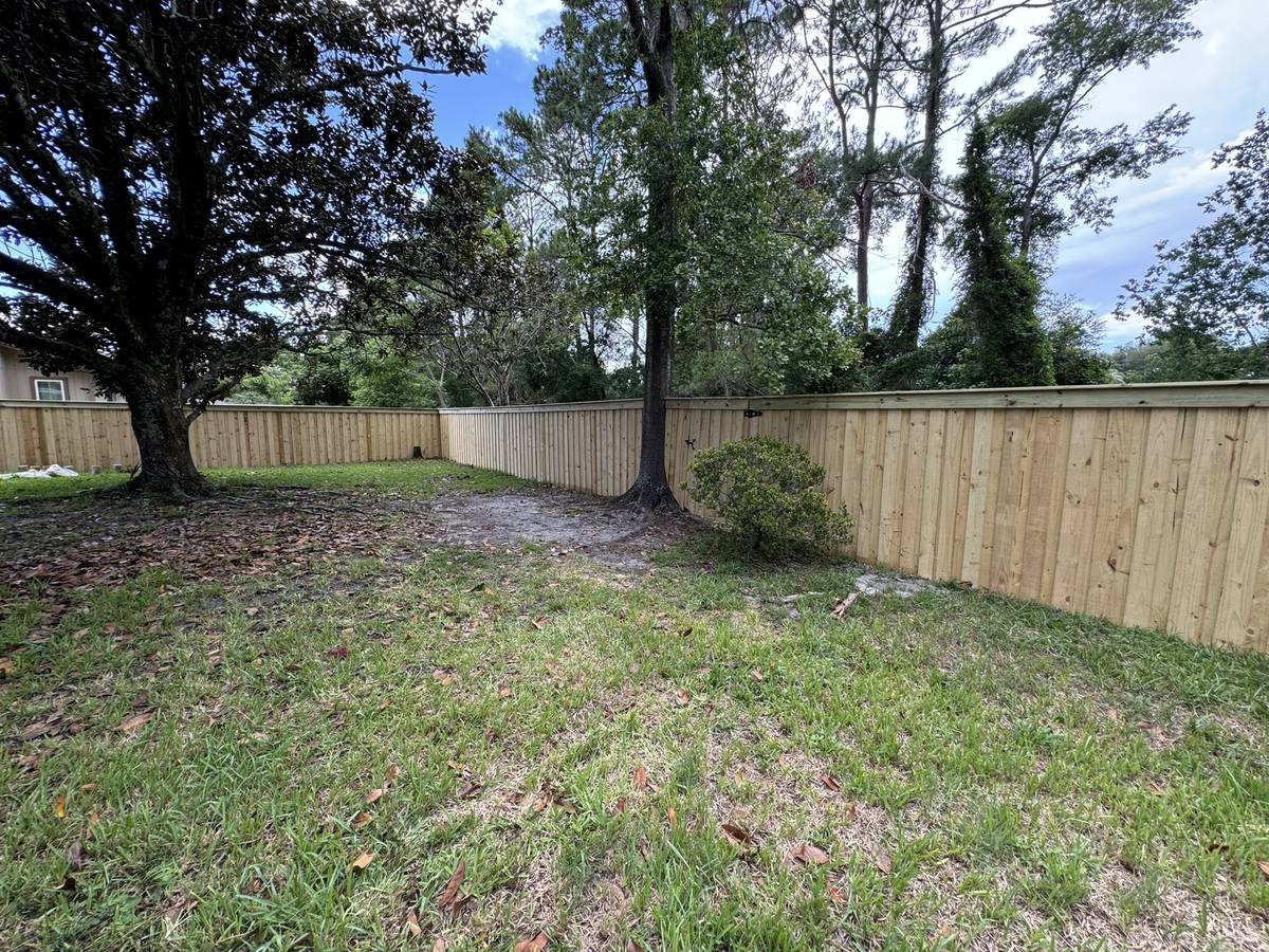 Fence & yard improvements